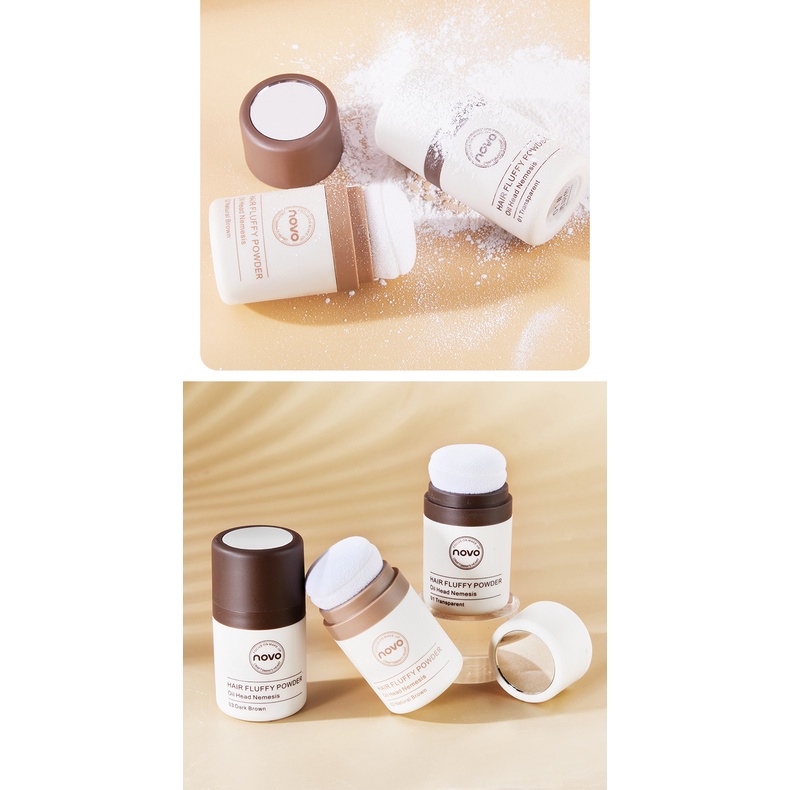 Phấn phủ kiềm dầu cho tóc mềm mượt thương hiệu NOVO | BigBuy360 - bigbuy360.vn