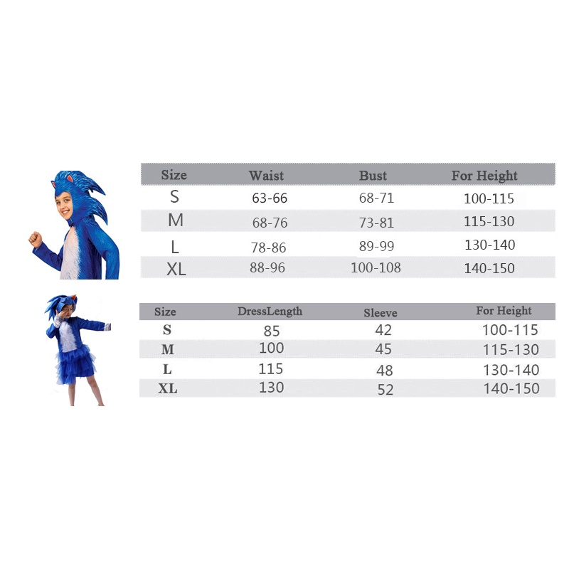 Bộ trang phục hóa trang nhân vật Sonic/ Balo dành cho trẻ em nhiều màu tùy chọn