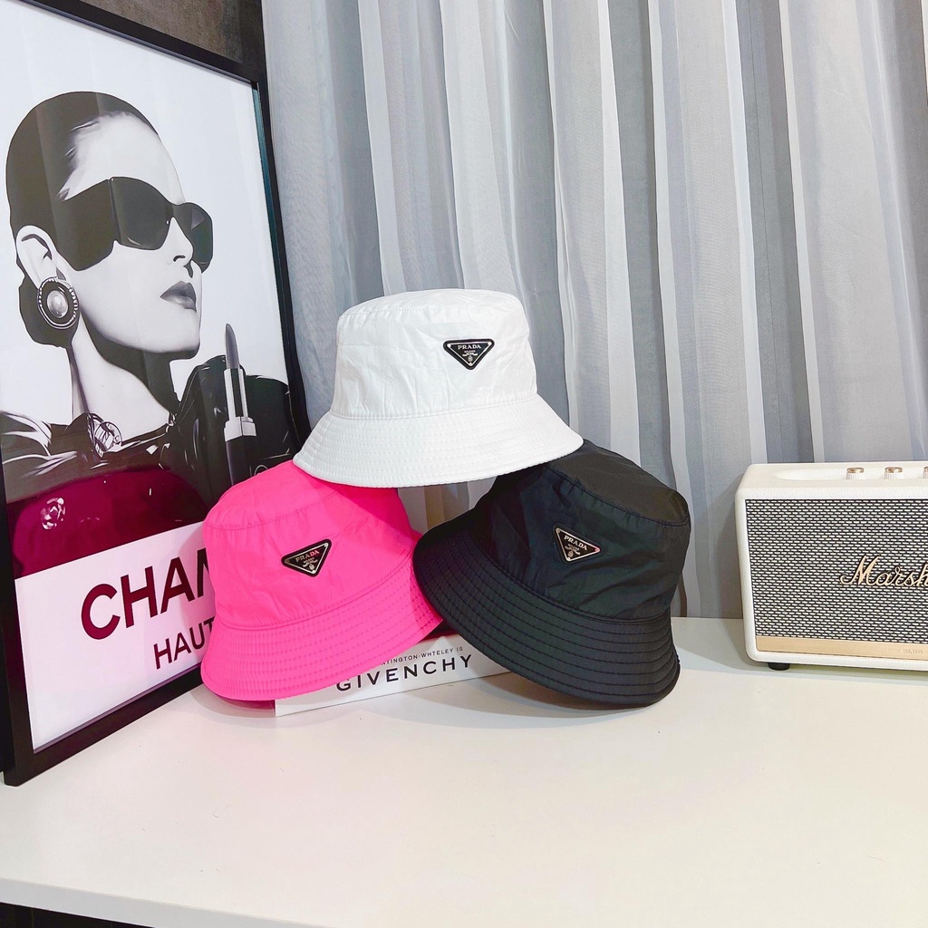 Mũ Bucket Prada Nón Cao Cấp Quảng Châu 3 Màu