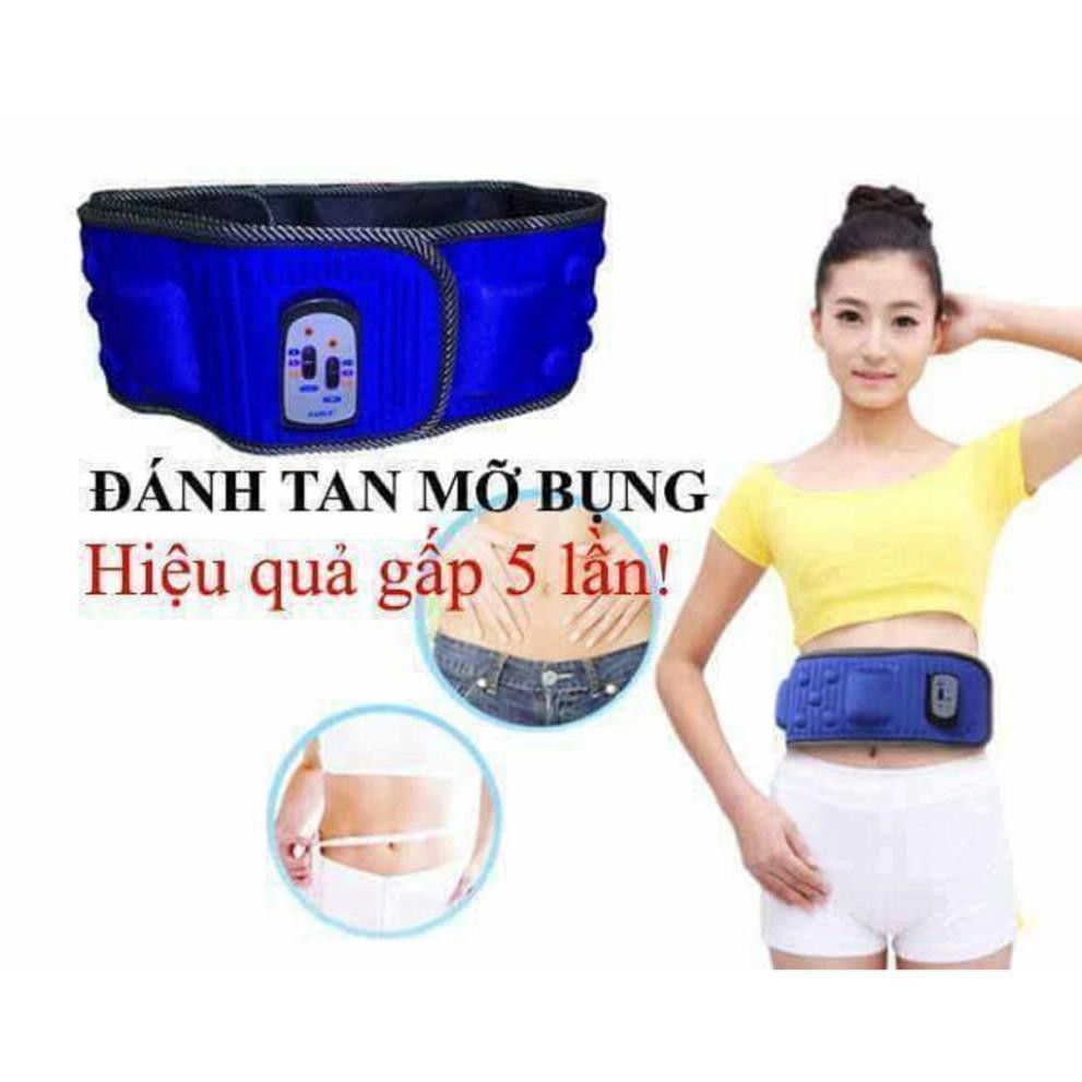 Đai rung nóng x5 massage giảm mỡ bụng và toàn thân