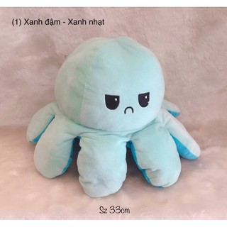 [10] Thú Bông Bạch Tuộc Cảm Xúc 2 Mặt 33cm