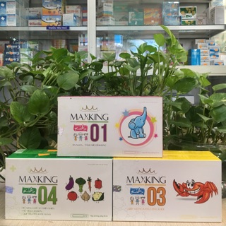 (date mới) MAXKING KIDS 01-tăng sức đề kháng 03-calci 04- chất xơ
