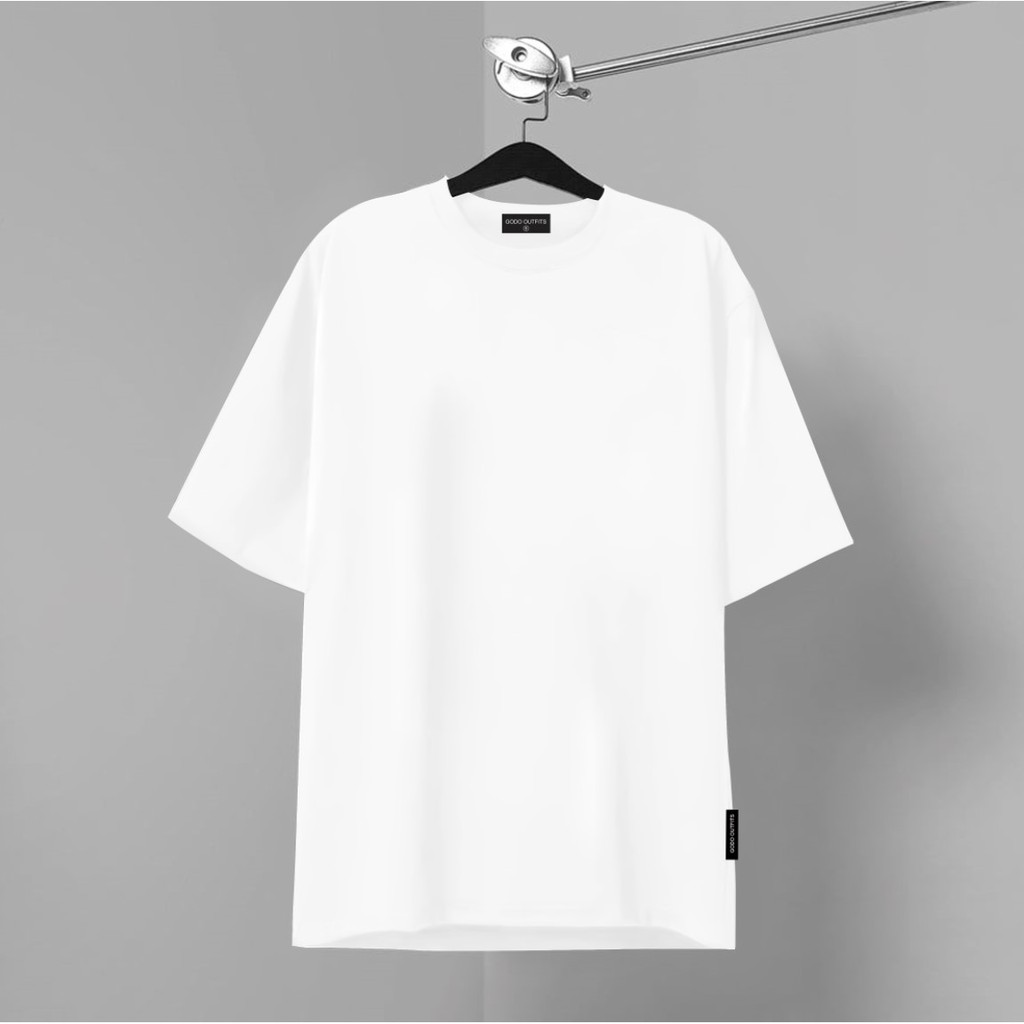 Áo thun trơn form rộng Unisex Localbrand GODO OUTFITS, áo phông trơn nam nữ tay lỡ oversize form rộng cotton 100% PA0001