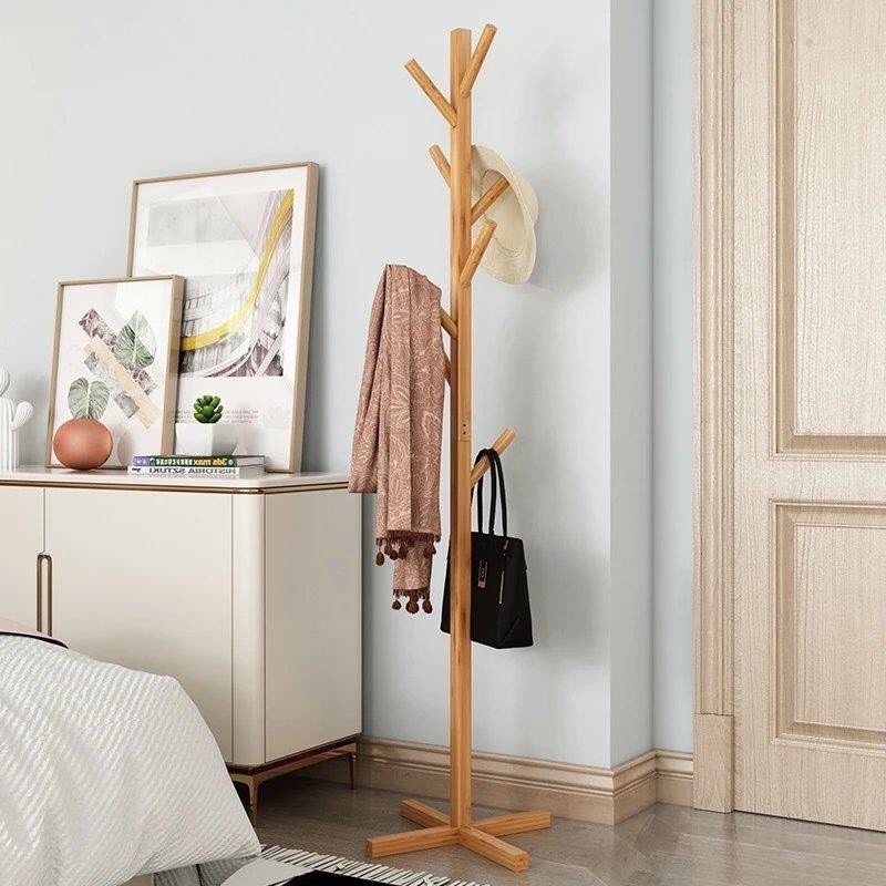 [GIÁ TẠI XƯỞNG] Cây Treo Quần Áo bằng gỗ - Phong cách decor tối giản, thanh lịch