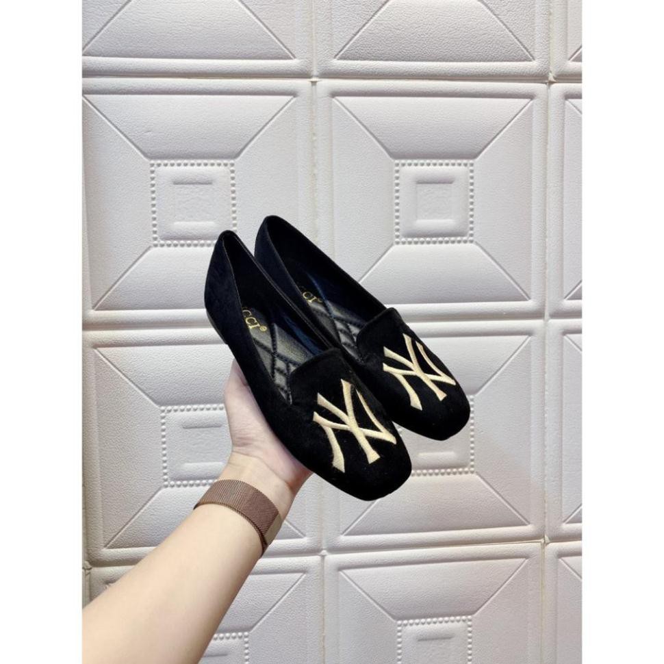 Giày bệt thêu chữ NY siêu hot hit | BigBuy360 - bigbuy360.vn