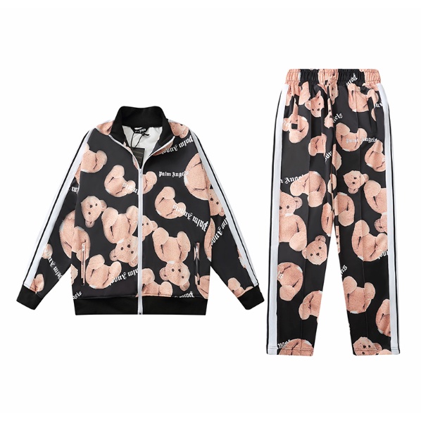 palm angels Áo len có mũ trùm đầu thông thường của nam và nữ ngụy trang mới