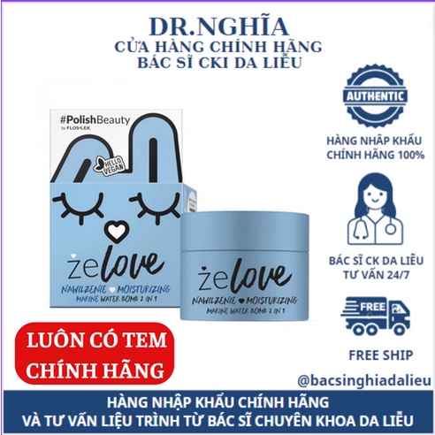 Kem Dưỡng Zelove Moisturizing Aloe Water, Da Làm Sáng Cung Cấp Độ Ẩm, Làm Dịu Da - Bác Sĩ Nghĩa