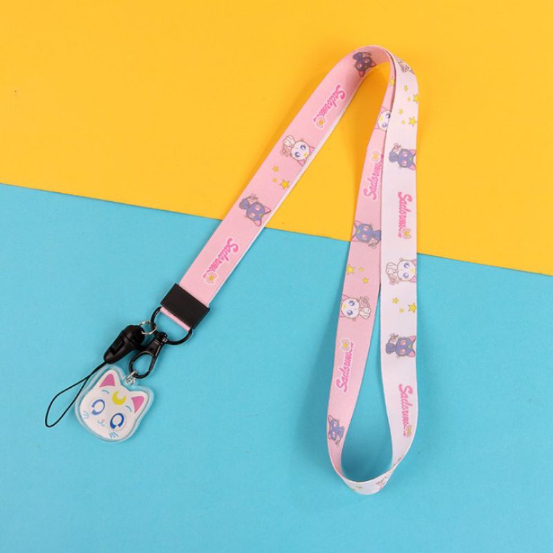 Dây đeo thẻ, dây đeo đa năng cute