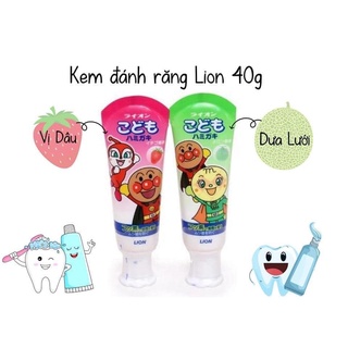 Kem đánh răng lion trẻ em 40g