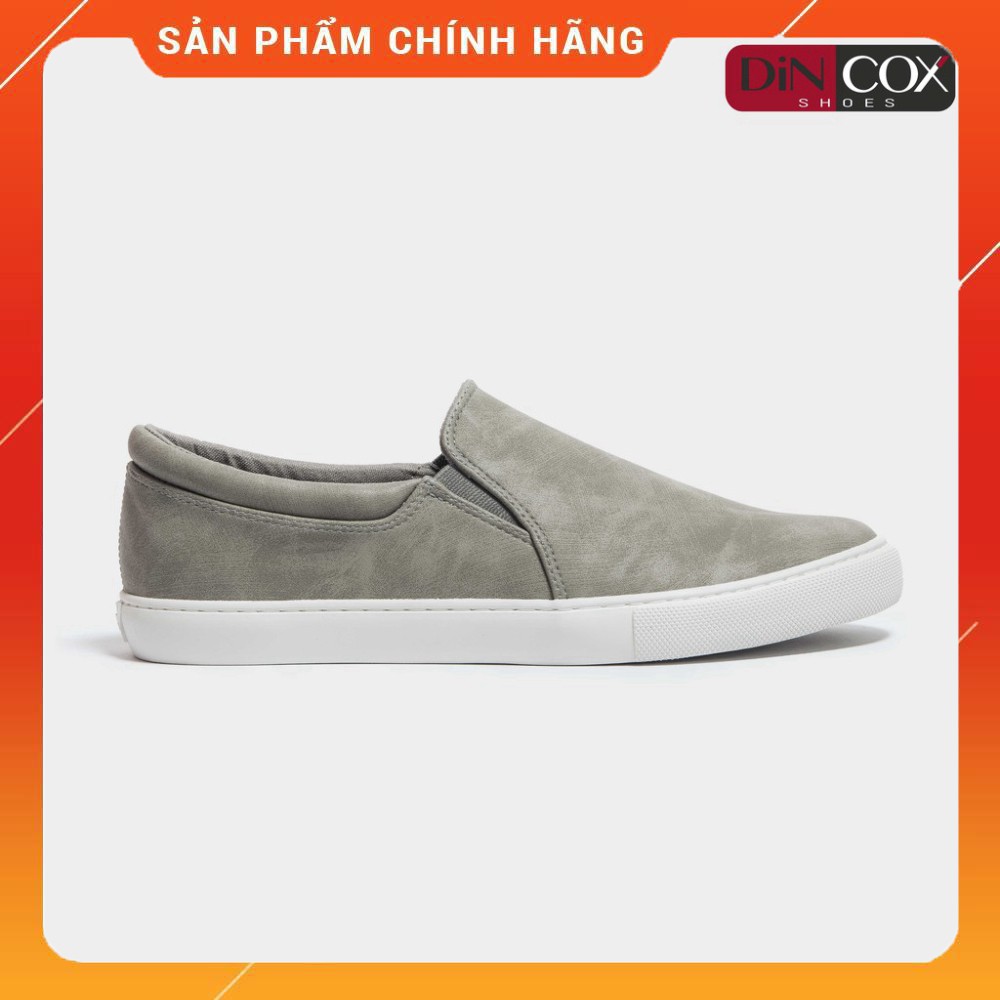 [COX] Giày Lười Sneaker C38 Grey Dincox CHÍNH HÃNG