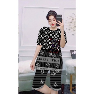 ĐỒ BỘ LỬNG, VẢI THUN LẠNH, IN 3D CỰC CHẤT