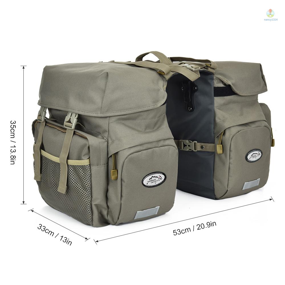 Túi đựng đồ gắn yên sau xe đạp chống thấm nước 50L tiện dụng