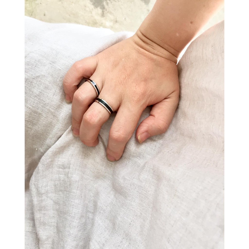 Nhẫn bạc Nhật xả kho