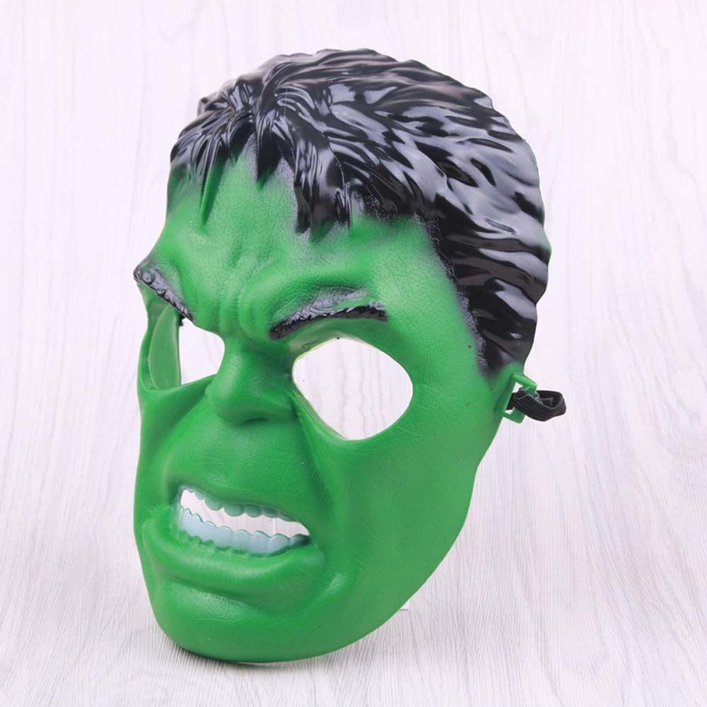 Mặt Nạ Hóa Trang Nhân Vật Hulk Trong Avengers Có Dây Điều Chỉnh Được Trang Trí Halloween