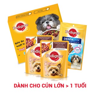 Hộp quà tặng thức ăn Pedigree dành cho chó lớn
