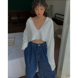 ÁO LEN CROPTOP CHÂU BÙIII