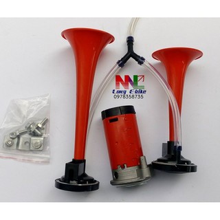 còi hơi 12v/24v DC ,kèn hơi