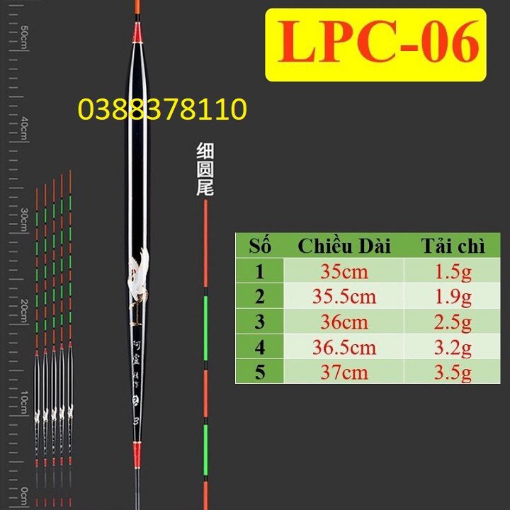 Phao Câu Đài Nano Siêu Nhạy Chống Lóa Mắt, Mỏi Mắt Cao Cấp