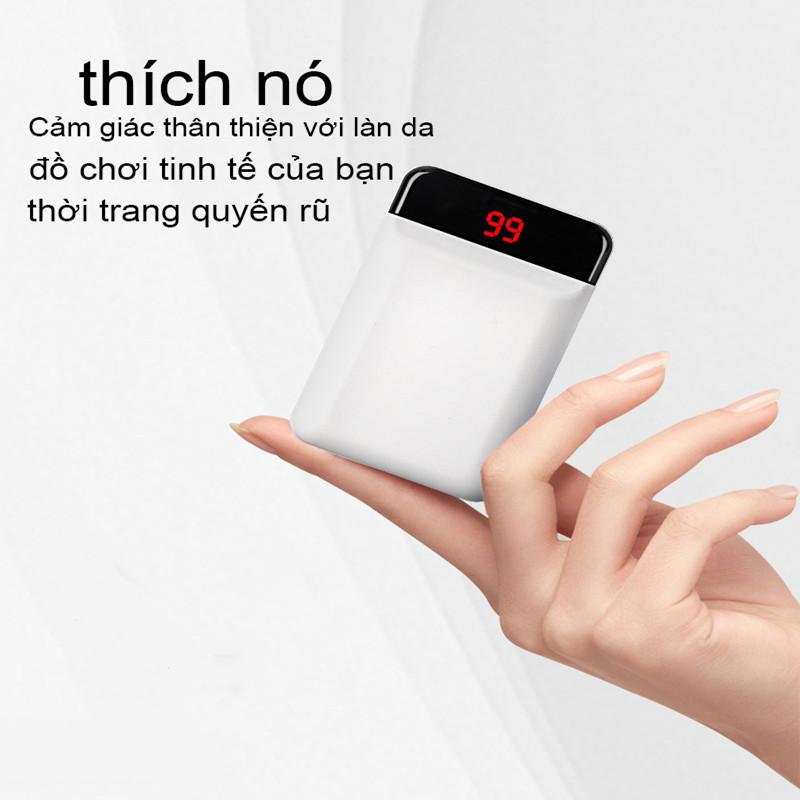 Sạc dự phòng điện 2A Di động Mini 8000mAh Màn hình LED [CDB100001]