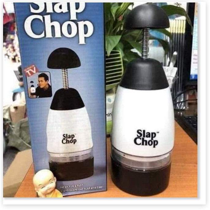 Dụng Cụ Cắt Thái Băm Hành Tỏi Xay Tỏi Ớt Slap Chop Slapchop Tiện Lợi