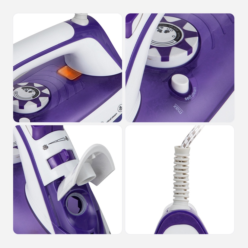 Bàn ủi hơi nước 2400W Elmich SIE-3434 - Hàng chính hãng - Bảo hành 24 Tháng