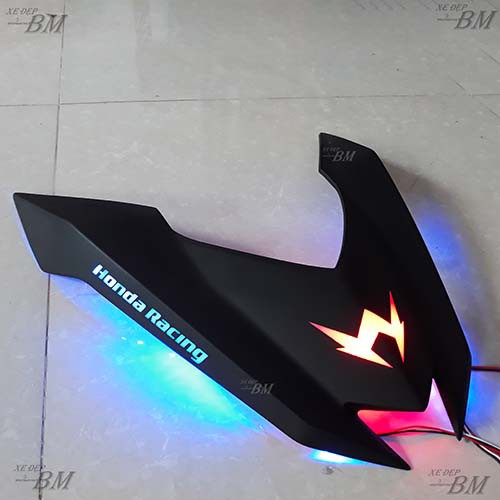 mặt nạ winner độ led màu đen nhám