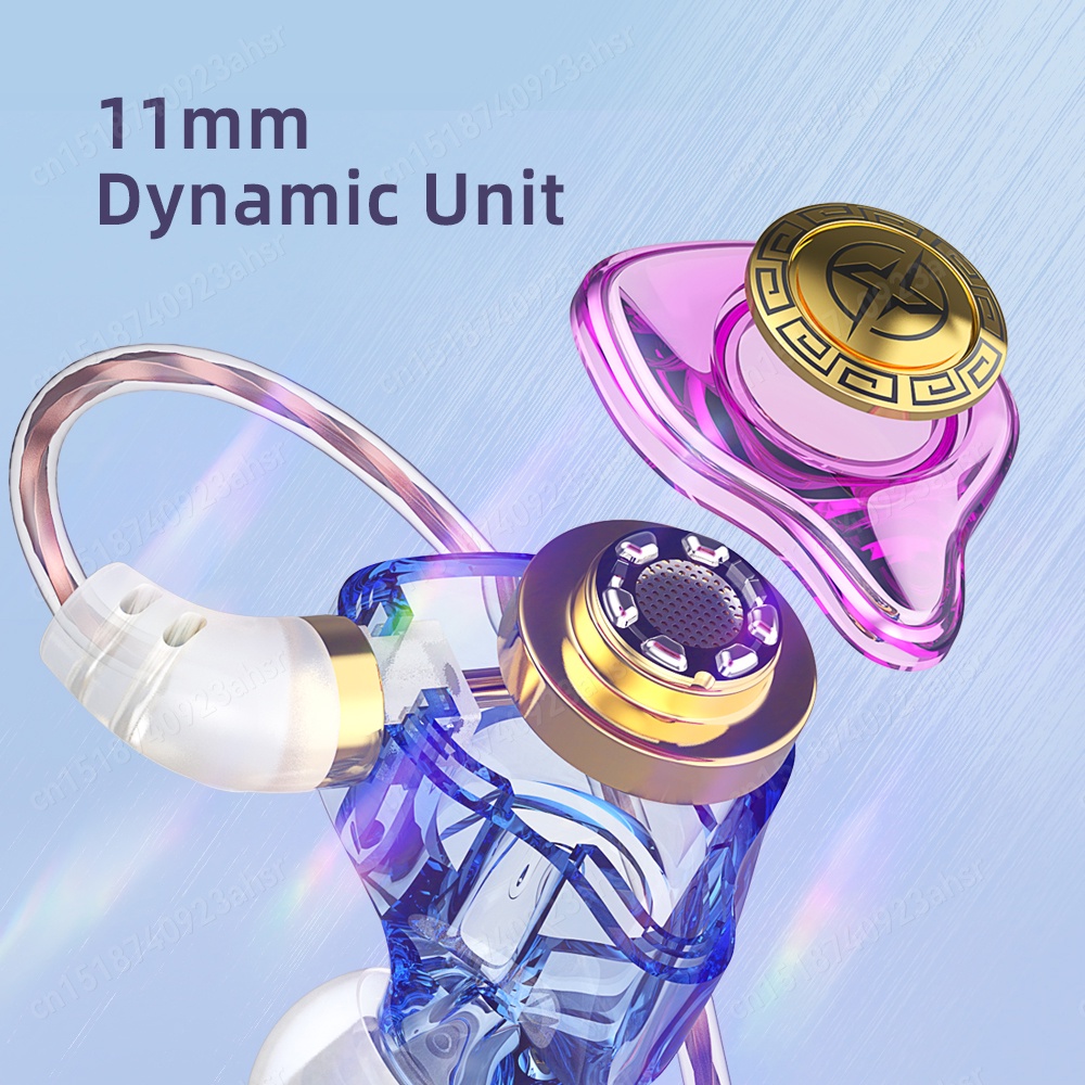Tai nghe nhét tai SPRISE X7 có dây giắc cắm 3.5mm âm thanh hifi 6D chống ồn kim loại