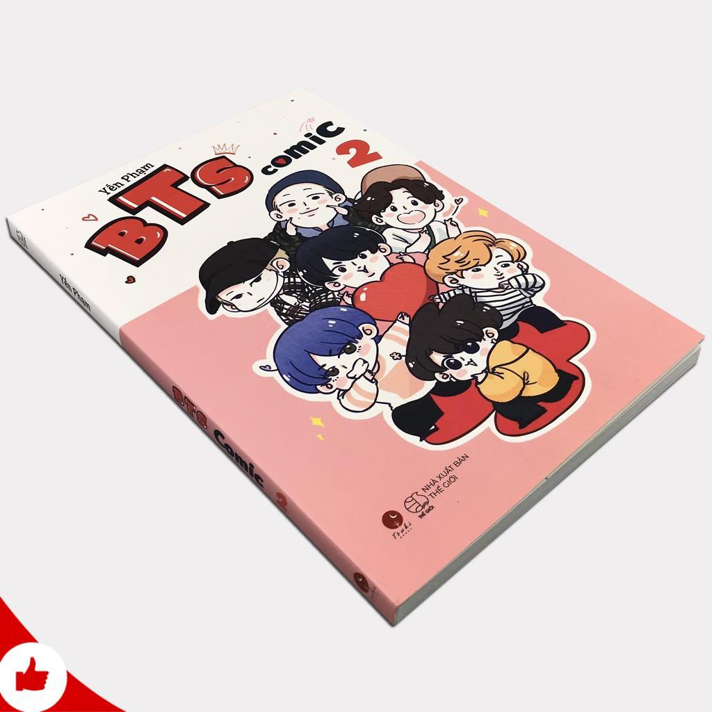 Sách - BTS Comic 2 (Kèm Bookmark, Sticker, postcard)