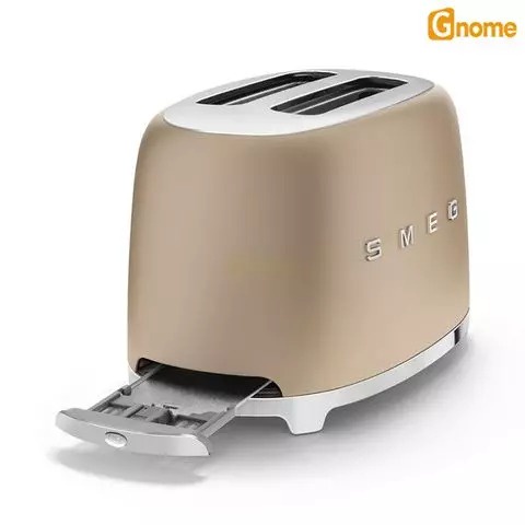 [Mã ELHADEV giảm 4% đơn 300K] Máy nướng bánh mì Smeg TSF01CHMEU Gold [HÀNG ĐỨC]