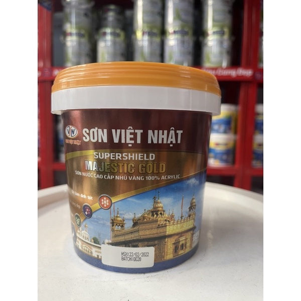 Nhũ Vàng  ( MAJESTIC GOLD) hàng  chính hãng  cty việt  Nhật 800g