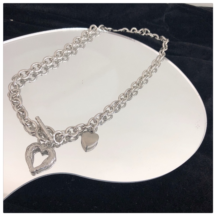 Vòng cổ Mặt Trái Tim Thời Trang Dành Cho Nữ