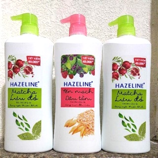 Sửa tắm hazeline 900g