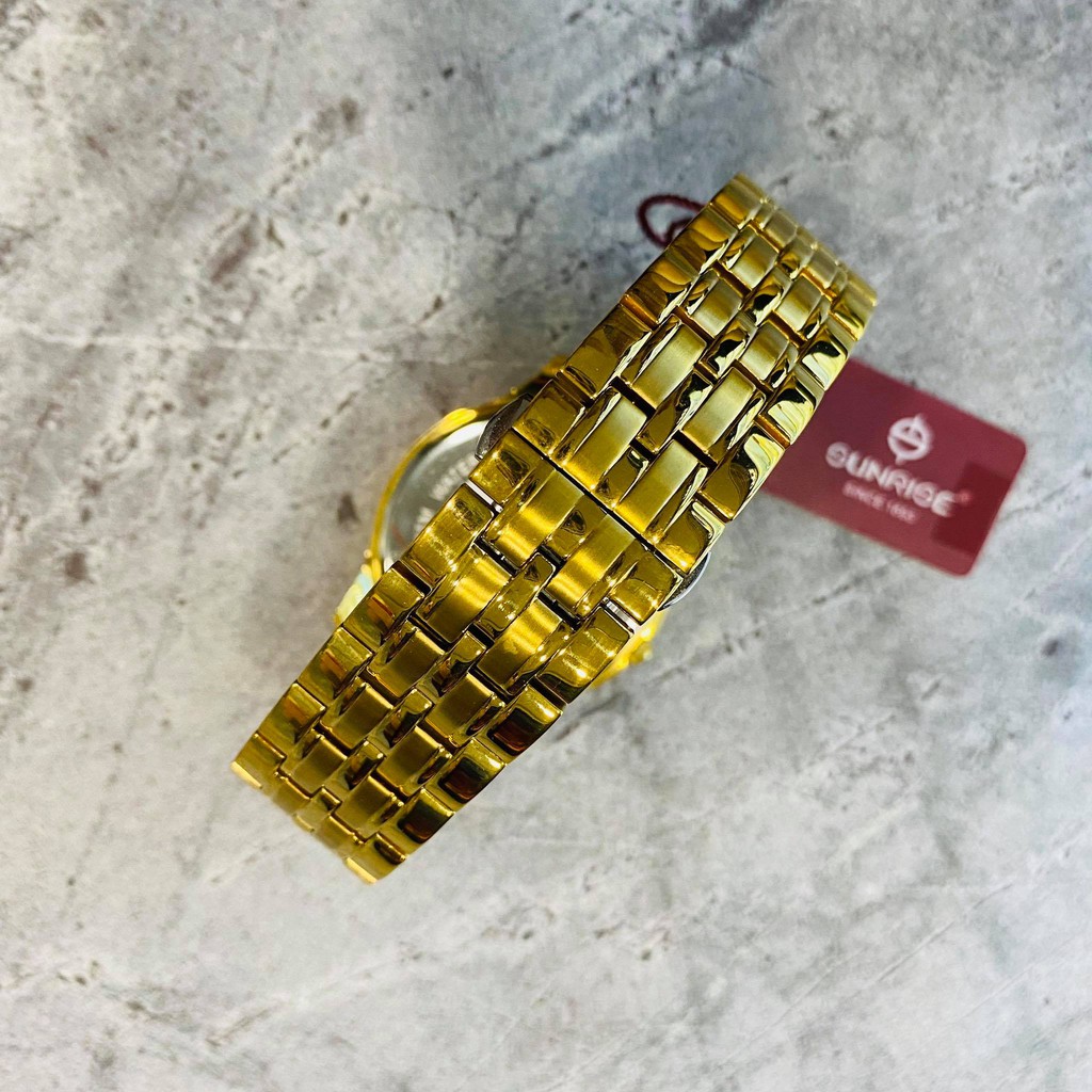 Đồng hồ Sunrise nam chính hãng Nhật Bản M1143.SA.G.T - kính saphire chống trầy - bảo