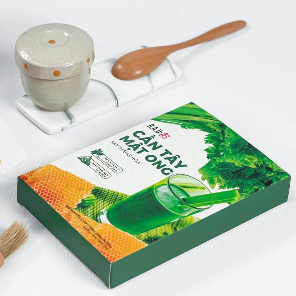 [Quà Tặng] Bột cần tây xấy thăng hoa giảm cân eo thon dáng chuẩn Mua 3 tặng thêm 1 hộp kèm bình thuỷ tinh