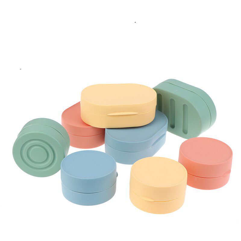 Hộp Đựng Xà Phòng Nhiều Màu Sắc Có Nắp Đậy Tiện Dụng