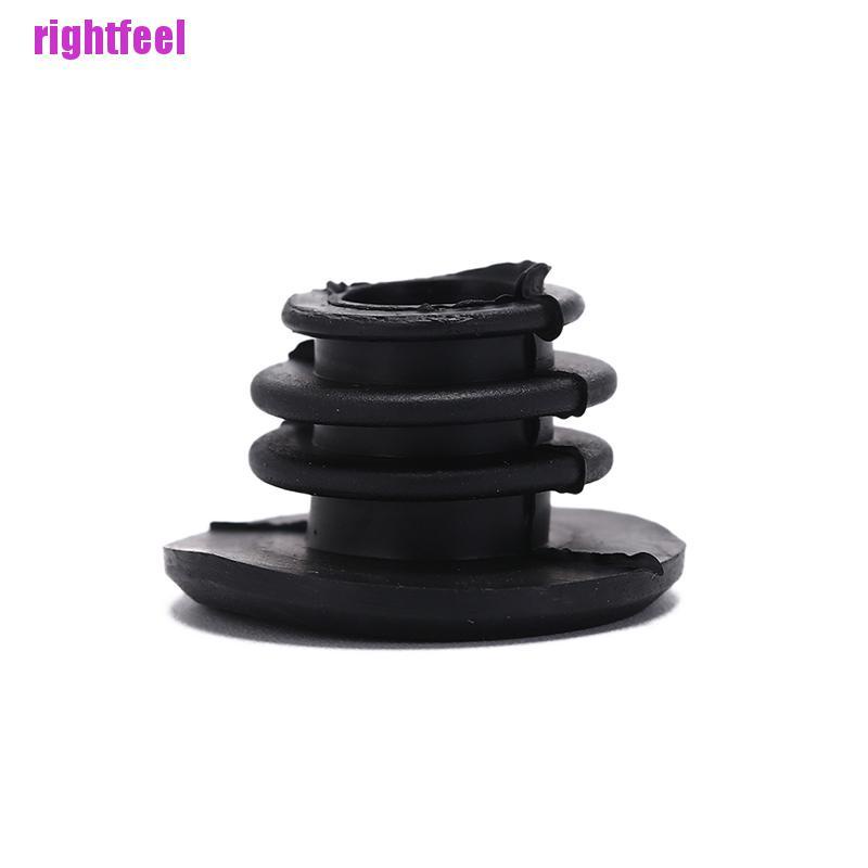 Bộ 4 nút cắm đầu tay lái xe đạp đua bằng cao su màu đen