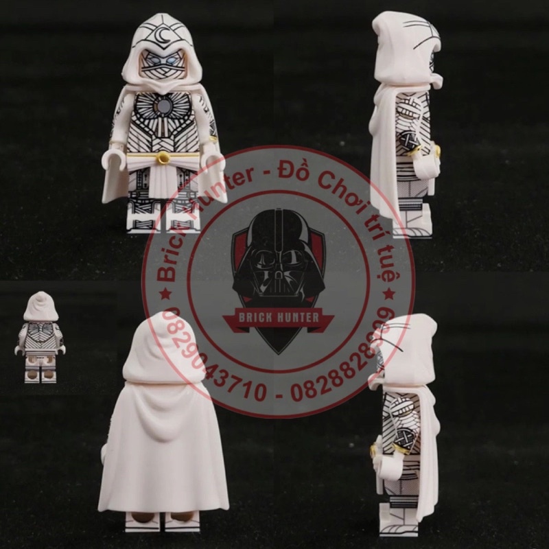 Koruit KT1065 Minifigures Moon Knight Khonsu đồ chơi lắp ráp mô hình nhân vật siêu anh hùng Marvel auper heroes