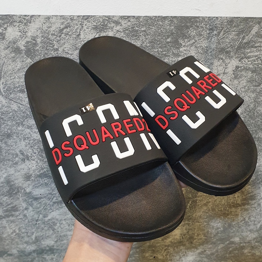 Dép nam quai ngang chống trượt DSQ2022 nhiều màu -dép nam đế cao bản mới êm chân