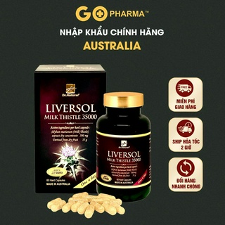 Viên uống dr natural liversol milk thistle 35000 60 viên