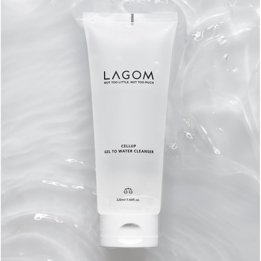 Sữa Rửa Mặt Dịu Nhẹ Dạng Gel LAGOM Cellup Gel To Water Cleanser 30ml/220ml GomiMall