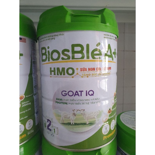Sữa bioblest goat iq,sữa mát chống táo bón bón,giúp phát triển võng mạc và não,phát triển trí tuệ tầm vóc