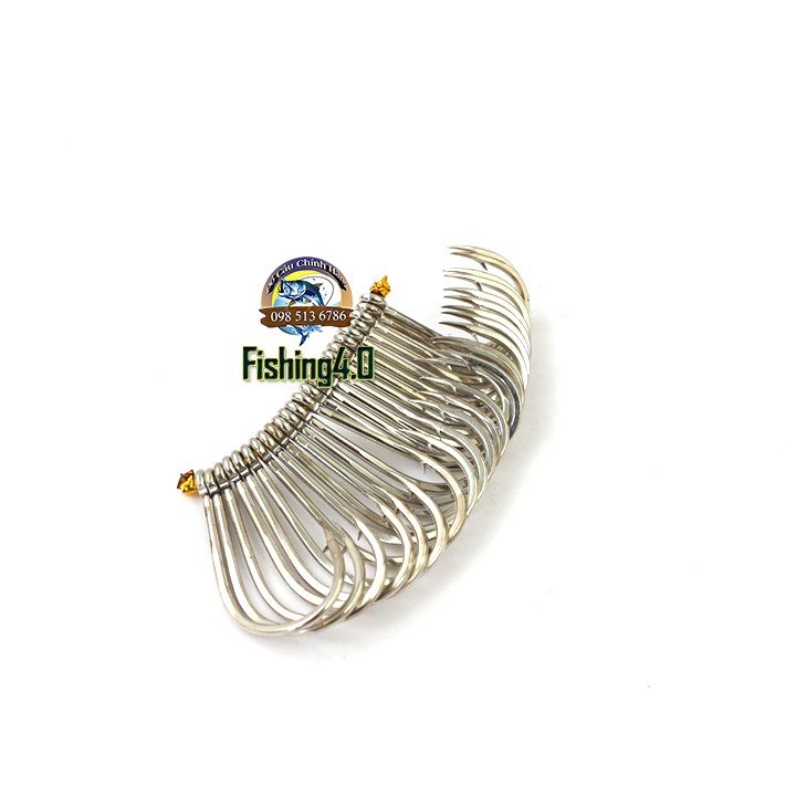 Lưỡi OLIVE SOI - Hộp 50 cái - Made in korea - Lưỡi câu cá tra