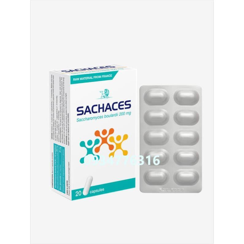 ✅ Men Sachaces- Viên nang bổ sung lợi khuẩn hỗ trợ giúp duy trì hệ vi sinh đường ruột