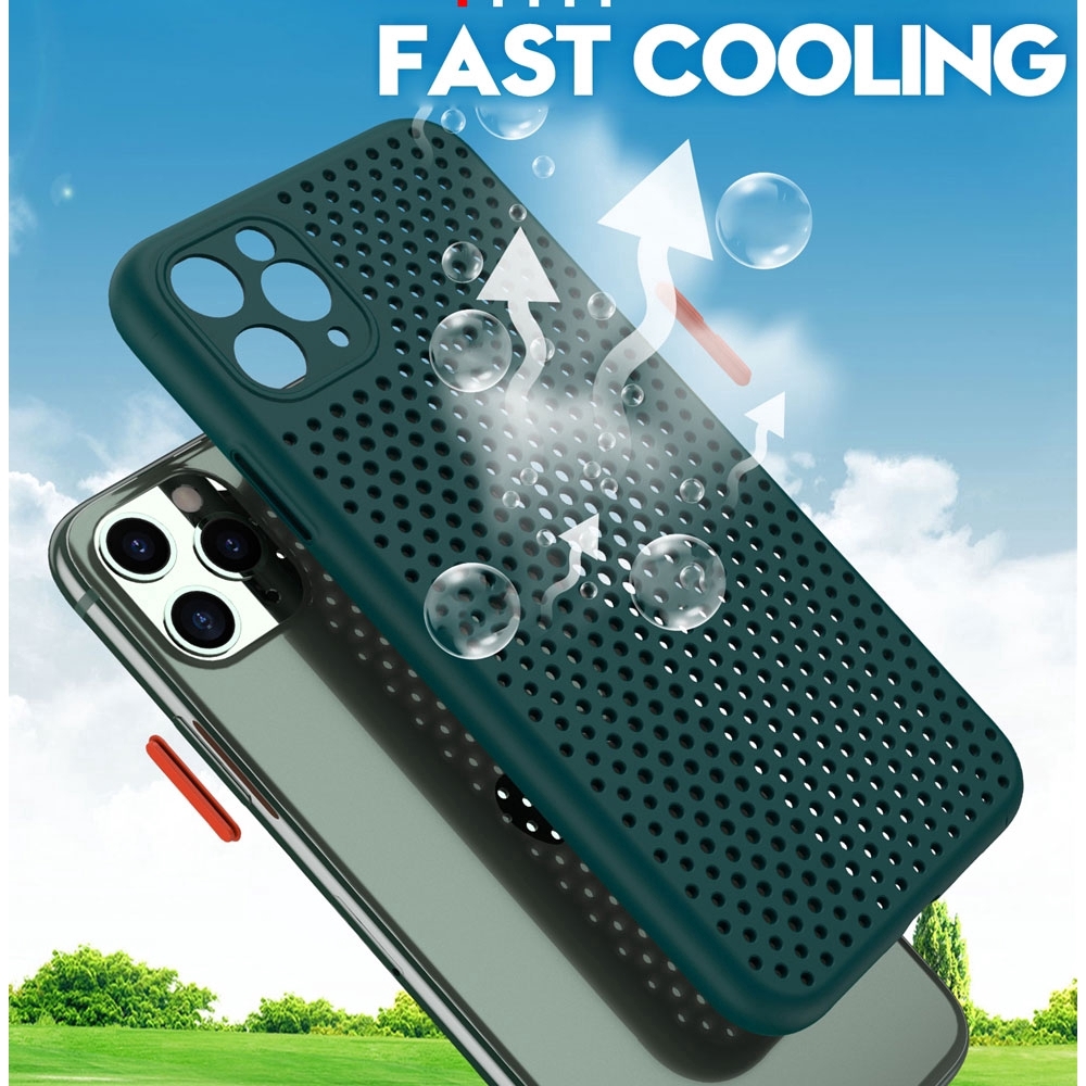 Ốp điện thoại kiểu tổ ong tản nhiệt nhiều màu lựa chọn cho  iPhone 6/6s/7/8/6 Plus/6s Plus/7 Plus/8 Plus