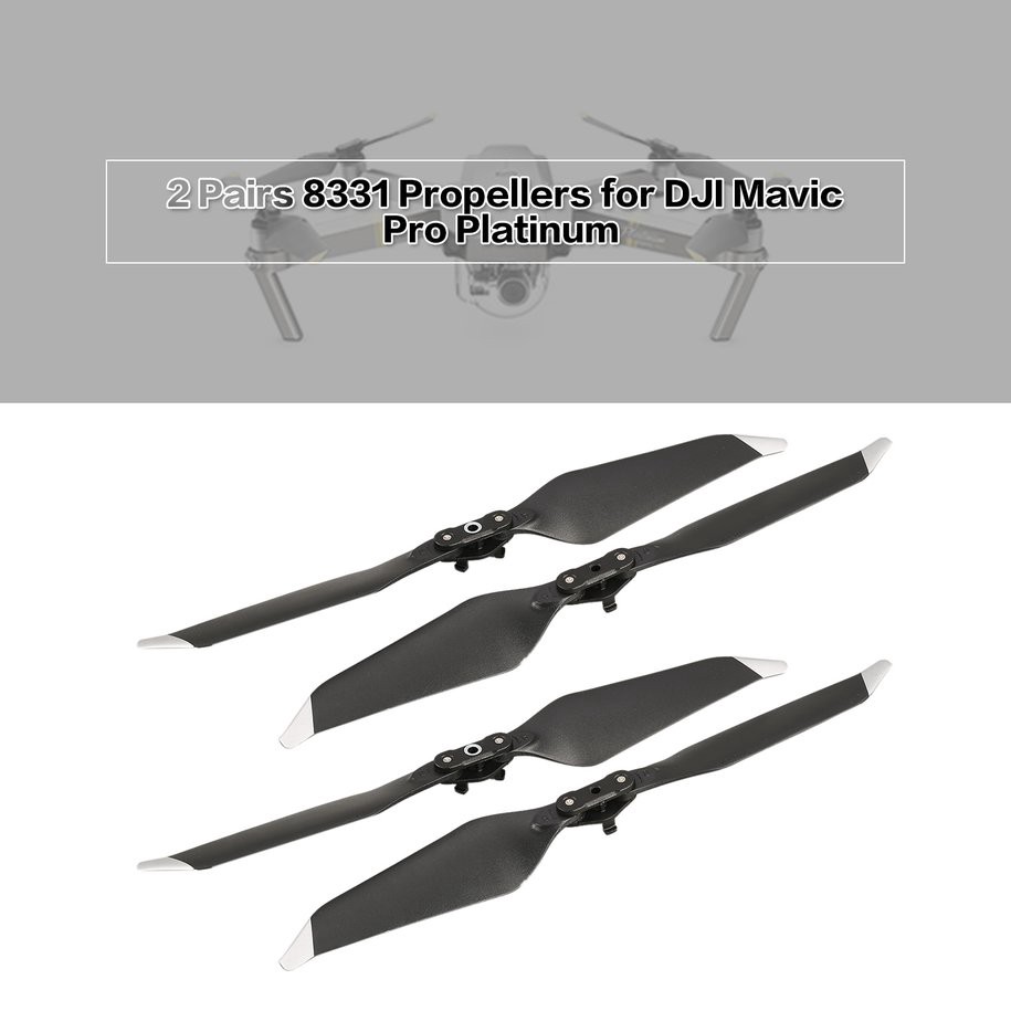 COD] 2 Cặp cánh quạt 8331 giảm ồn cho DJI Mavic Pro Platinum