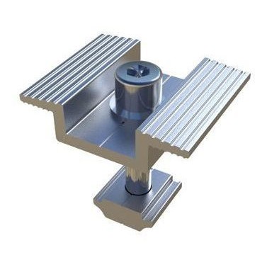 Kẹp biên, kẹp giữa, thanh ray lắp tấm pin NLMT