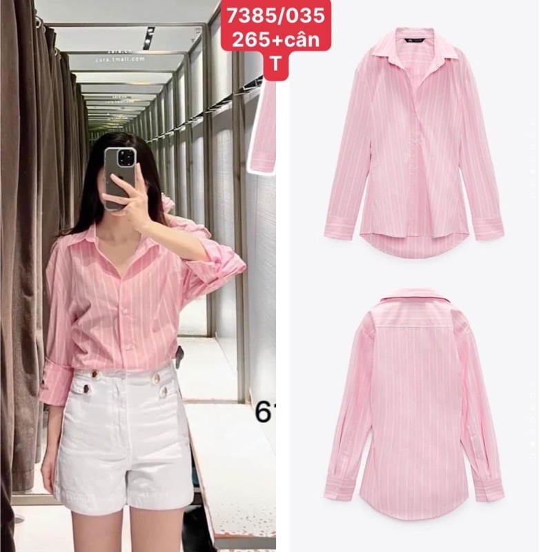 Áo sơmi Zara nữ | Hàng hiệu vợt sale