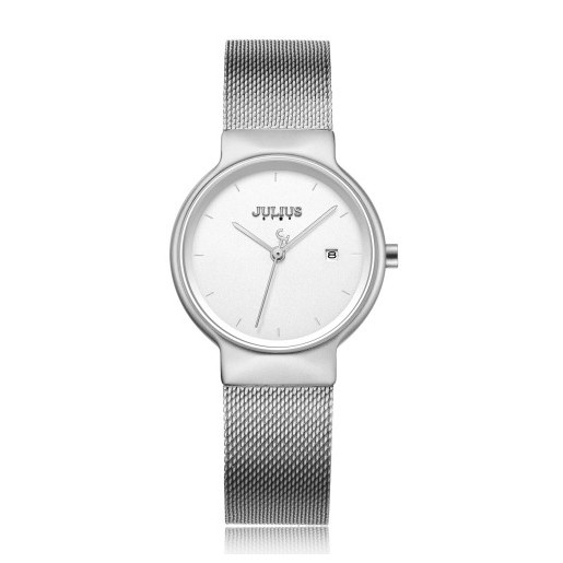 Đồng hồ nữ Julius Star Hàn Quốc JS-009 dây thép