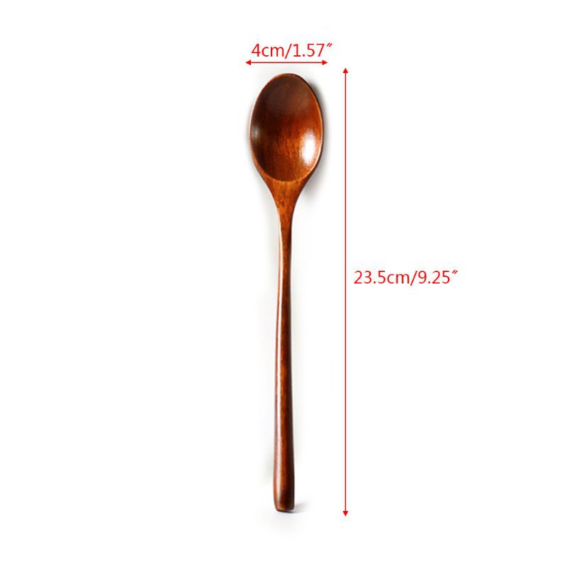 Muỗng gỗ cán dài tiện lợi dành cho nhà bếp