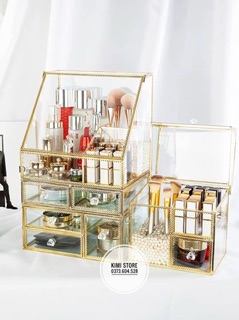 Tủ đựng mỹ phẩm golden